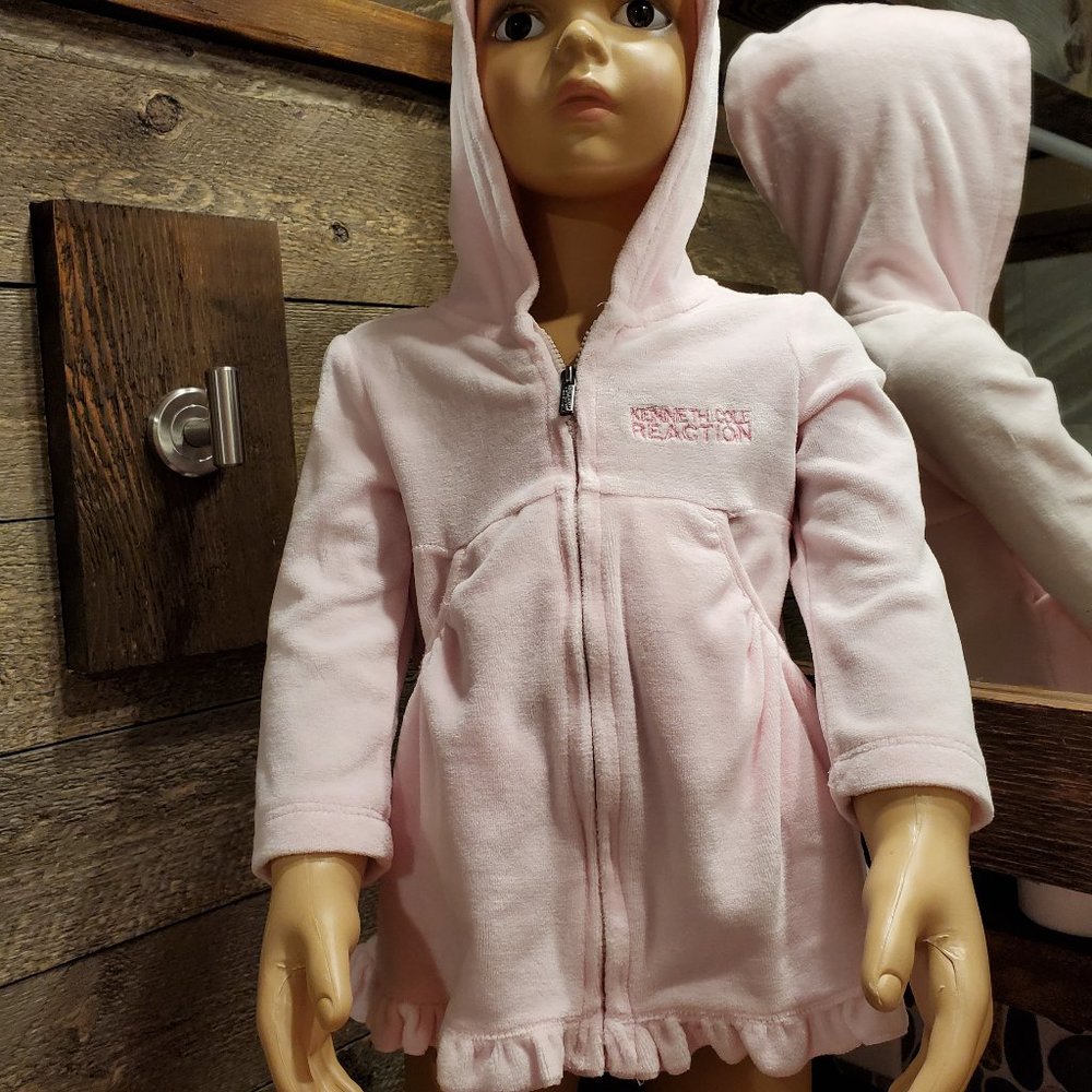 Pink Jacket Hoodie 18 Mo Kenneth Cole Zip Jacket
